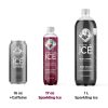 Hielo espumoso, agua espumosa de cereza negra, agua con sabor a cero azúcar, con vitaminas y antioxidantes, bebida baja en calorías, botellas de 17 fl oz (paquete de 12) - Imagen 4