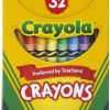 Crayola Crayons, los colores pueden variar, herramientas de arte para niños, 32 unidades - Imagen 2