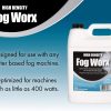 FogWorx Extreme High Density Fog Juice Gallon - Líquido de máquina de niebla a base de agua de larga duración, alto rendimiento e inodoro - para máquinas de 400 a 1500 vatios - Imagen 4