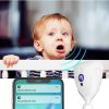 Cámara para Pets, mini monitor de bebé 1080P con cámara y audio, visión nocturna, audio bidireccional, alarma de movimiento para cámara de seguridad del Home & Kitchen, ver video en vivo en cualquier lugar, almacenamiento en la nube, trabajar con WiFi 2.4G - Imagen 6