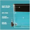 Dispensador de agua filtrada extra grande Brita de 18 tazas con 1 filtro estándar, fabricado sin BPA, UltraMax, negro - Imagen 12