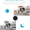 AREBI Cámara espía inalámbrica oculta WiFi Mini cámara HD 1080P Cámaras de seguridad portátiles para el Home & Kitchen Cámara de niñera pequeña Grabadora de video para interiores y exteriores Visión nocturna activada por movimiento A10 Plus [Versión 2022] - Imagen 7