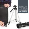 Celestron - Alcance de viaje de 70 mm - Telescopio refractor portátil - Óptica de vidrio totalmente recubierta - Telescopio ideal para principiantes - Paquete de software de astronomía BONUS - Imagen 4