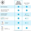 Bombilla LED inteligente GE CYNC, cambio de color, Bluetooth y Wi-Fi habilitado, compatible con Alexa y Google Assistant, regulable, base media, forma de bombilla estándar (1 paquete), el embalaje puede variar - Imagen 8