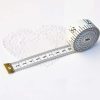 Cinta métrica suave, regla flexible de costura corporal de doble escala para pérdida de peso, medición corporal médica, regla de vinilo artesanal de costura a medida, tiene escala en centímetros en el reverso de 60 pulgadas (blanco) - Imagen 7