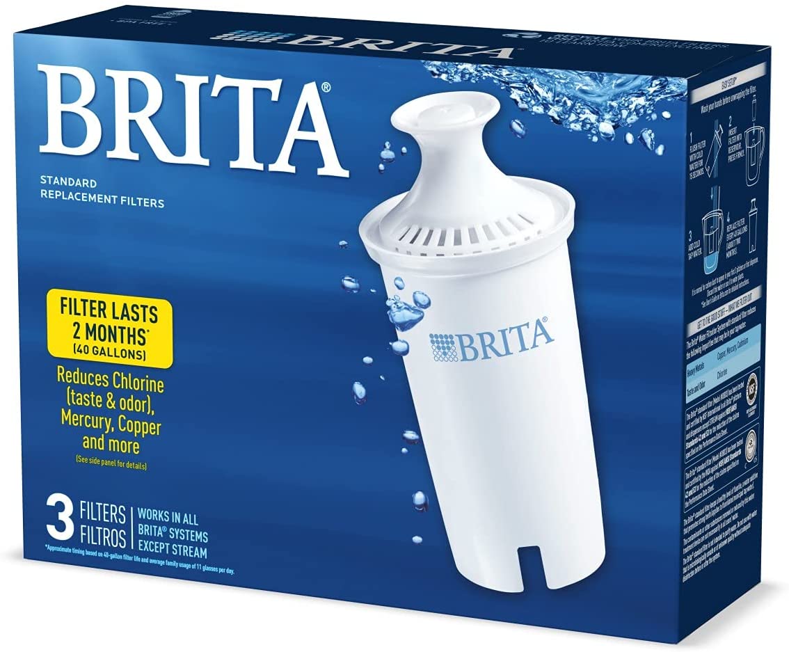 3 Universal Filtros para Brita Maxtra PearlCo Unimax cartuchos de filtro de  agua