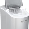 Frigidaire EFIC189-Silver Compact Ice Maker, 26 lb por día, plateado - Imagen 2