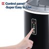 Encimera de máquina para hacer hielo Euhomy, 26 libras en 24 horas, 9 cubos listos en 6 minutos, máquina de hielo eléctrica y máquina de hielo portátil compacta con pala de hielo y cesta perfecta para el Home & Kitchen/Home & Kitchen/oficina (negro) - Imagen 4