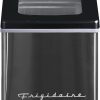 Frigidaire EFIC452-SSBLACK XL Maker, hace 40 libras. de cubitos de hielo cuadrados transparentes al día, acero inoxidable negro - Imagen 2