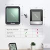Govee Termómetro higrómetro digital Bluetooth para interiores, medidor de sensor de temperatura y humedad de la habitación con monitoreo remoto de aplicaciones, pantalla LCD grande, alertas de notificación, exportación de almacenamiento de datos de 2 años, negro - Imagen 6