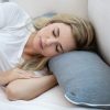 Almohada de embarazo PharMeDoc, funda de refrigeración en forma de U, gris oscuro con lado desmontable, soporte para espalda, caderas, piernas, vientre para mujeres embarazadas - Imagen 5