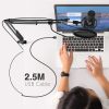 FIFINE Studio Condensador USB Micrófono Computadora PC Micrófono Kit con brazo de tijera ajustable Soporte de choque para instrumentos Voice Overs Grabación Podcasting YouTube Karaoke Gaming Streaming-T669 - Imagen 4