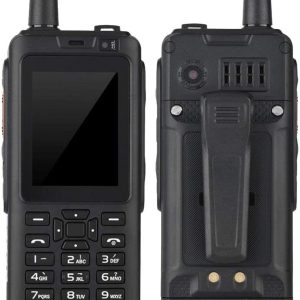Yosoo- Teléfono móvil Elegante de Walkie Talkie de 2.5 Pulgadas, Radio bidireccional Resistente de Las cámaras duales 3500mAh 4G SOS de la Pulgada