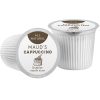 Cápsulas de café capuchino clásico de Maud (tostado oscuro medio) 16 ct. Cápsulas de capuchino de 1 paso reciclables producidas con energía solar, 100 % café arábica, 100 % leche y azúcar reales, compatibles con KCup - Imagen 3