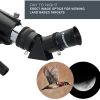 Celestron - Alcance de viaje de 70 mm - Telescopio refractor portátil - Óptica de vidrio totalmente recubierta - Telescopio ideal para principiantes - Paquete de software de astronomía BONUS - Imagen 6