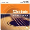 D'Addario EJ15 Cuerdas de guitarra acústica de bronce fosforado, extra ligeras (1 juego) - Bronce fosforado resistente a la corrosión, ofrece un tono acústico cálido, brillante y bien equilibrado y una jugabilidad cómoda
