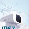 eufy Security SoloCam S40, cámara de seguridad solar, cámara exterior inalámbrica, cámara con batería, panel solar integrado, cámara con foco, resolución 2K, inalámbrica, Wi-Fi de 2,4 GHz, sin cargo mensual - Imagen 8