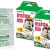 Película instantánea Fujifilm Instax Mini, paquete de 10 hojas × 5 (total de 50 disparos) [embalaje a granel]