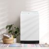 COMFEE' Lavadora portátil de 1.6 pies cúbicos, capacidad de 11 libras, lavadora compacta totalmente automática con ruedas, 6 programas de lavado, lavadora con bomba de drenaje, ideal para apartamentos, caravanas, camping, color blanco marfil - Imagen 4