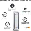 Módem por cable ARRIS SURFboard SB8200 DOCSIS 3.1 Gigabit | Aprobado para Cox, Xfinity, Spectrum y otros | Blanco, Plan de velocidad máxima de Internet 1000 Mbps - Imagen 6
