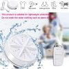 u-cristallo Mini lavadora portátil, turbomáquina y lavavajillas, esterilización ultrasónica alimentada por USB, adecuada para viajes, viajes de negocios, RV, apartamento suciedad-PinesT - Imagen 5