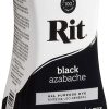 Rit Dye 43327 Tinte líquido de propósito, negro, 8 onzas líquidas - Imagen 2