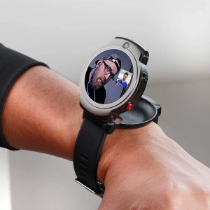 LEM13 4G reloj inteligente GPS IP67 impermeable 3GB + 32GB 360 grados rotación medidor de actividad óptico sensor de ritmo cardíaco pulsera inteligente podómetro IP67 impermeable consumo de calorías pantalla color subtítulos reloj inteligente notificación línea de llamada ingresante GPS ejercicio registro reloj salud dispositivo teléfono / Android compatible