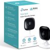 Cámara de interior Kasa Smart (KC100) Spot de TP-Link, cámara de seguridad para el Home & Kitchen inteligente HD de 1080p con visión nocturna, detección de movimiento para monitor de bebé para Pets, funciona con Alexa Echo y Google Home