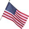 Manga de poste de banderas americanas 2x3, bandera de EE. UU., rayas cosidas, banderas resistentes y duraderas para exteriores, las mejores estrellas bordadas y banderas americanas de rayas cosidas.