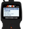 ANCEL AD310 Escáner OBD II universal mejorado clásico Lector de código de falla del motor del automóvil Herramienta de escaneo de diagnóstico CAN-Negro