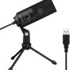Micrófono USB, FIFINE Micrófono de grabación de condensador de metal para computadora portátil MAC o Windows Cardioid Studio Grabación de voces, voz en off, transmisión de transmisión y videos de YouTube-K669B