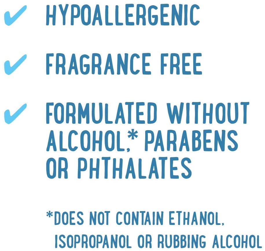 Marca : toallitas húmedas para bebé Mama Bear 99% agua,  hipoalergénicas, sin fragancia, 72 unidades (paquete de 6) –