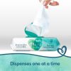 Toallitas húmedas para bebés, Pampers Aqua Pure Sensitive Water Toallitas para pañales para bebés, hipoalergénicas y sin perfume, 6 paquetes de viaje con tapa desplegable, 336 unidades (el embalaje puede variar) - Imagen 6
