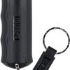 Llavero con spray de pimienta SABRE, 25 ráfagas de máxima fuerza policial OC Spray, llavero de liberación rápida para un fácil acceso, agarre de dedo para un objetivo preciso, seguridad de bloqueo giratorio, rango de 10 pies, varios colores - Imagen 8