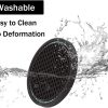JUSTTOP Posavasos para portavasos de automóvil, paquete de 2 posavasos universales antideslizantes para portavasos, accesorios para el interior del automóvil con diamantes de imitación de cristal brillante, negro - color AB - Imagen 4