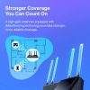 TP-Link WiFi 6 Router AX1800 Smart WiFi Router (Archer AX21) - Enrutador Gigabit de doble banda, funciona con Alexa - Un dispositivo certificado para humanos - Imagen 4