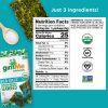 GimMe Hojas de algas marinas tostadas orgánicas - Sal marina - 20 unidades - Keto, vegano, sin gluten - Gran fuente de yodo y Omega 3 - Merienda Salud y Bellezaable para llevar para niños y adultos - Imagen 4