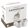 Cápsulas de café capuchino clásico de Maud (tostado oscuro medio) 16 ct. Cápsulas de capuchino de 1 paso reciclables producidas con energía solar, 100 % café arábica, 100 % leche y azúcar reales, compatibles con KCup - Imagen 2