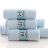 Toallas para bebé - Toalla hipoalergénica de 2 capas ultra suave y absorbente - Toalla de baño para recién nacido - Toallitas naturales reutilizables para pieles delicadas - Registro de bebé como ducha (azul, paquete de 6) - Imagen 2