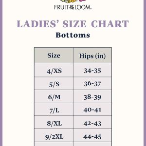 Fruit of the Loom - Calzoncillos de algodón Eversoft para mujer (tallas regulares y grandes) - Imagen 6