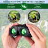 Binoculares-15x25-for-Adults-Waterproof - Prismáticos profesionales con visión nocturna con poca luz, duraderos y claros BAK4 Prism FMC Lens Binoculars. Adecuado para deportes al aire libre y conciertos, observación de aves. - Imagen 7