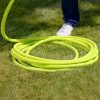 Flexzilla HFZG5100YW Manguera de entrada para jardín de 5/8 pulg. x 100 pies, resistente, liviana, apta para agua potable, verde - Imagen 4