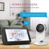 YI 2pc Security Home Camera Baby Monitor, 1080p WiFi Smart Indoor Nanny IP Cam con visión nocturna, audio bidireccional, detección de movimiento en la aplicación del teléfono, Pet Cat Dog Cam, funciona con Alexa y Google - Imagen 8