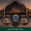 Binoculares HD de 12x42 para adultos con adaptador de teléfono actualizado, trípode y adaptador de trípode - Binoculares de gran vista con visión clara con poca luz - Binoculares impermeables para observación de aves Caza Viajes - Imagen 5
