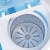 Lavadora portátil ZenStyle Compact Twin Tub 9.9 LB Mini Lavadora de carga superior/Spinner con manguera de entrada de 6.57 FT - Imagen 4