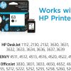 Cartucho de tinta negra original HP 61 | Funciona con DeskJet 1000, 1010, 1050, 1510, 2050, 2510, 2540, 3000, 3050, 3510; ENVIDIA 4500, 5530; Serie OfficeJet 2620, 4630 | Elegible para Instant Ink | CH561WN - Imagen 2