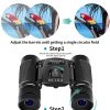 POLDR 8x21 Binoculares pequeños, compactos y livianos para adultos, niños, observación de aves, viajes, turismo, mini binoculares plegables de bolsillo para conciertos, teatros, óperas - Imagen 4