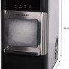 FRIGIDAIRE EFIC235-AMZ Encimera Crunchy Masticable Nugget Ice Maker, 44 libras por día, 12 x 17 x 19 pulgadas - Imagen 4