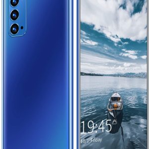 Teléfono Inteligente Dual SIM 6.6 Pulgadas Pantalla 4K Pantalla Completa Memoria del Teléfono Móvil Extraíble 6 + 128G Potente 8 Núcleos 16MP + 32MP Pixel Reconocimiento Facial