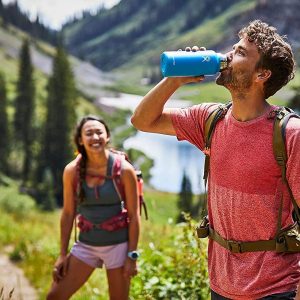 Hydro Flask Botella de boca ancha con tapa flexible - Botella de agua reutilizable de acero inoxidable - Aislada al vacío - Imagen 7